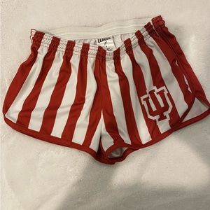 Indiana University candy stripped shorts
